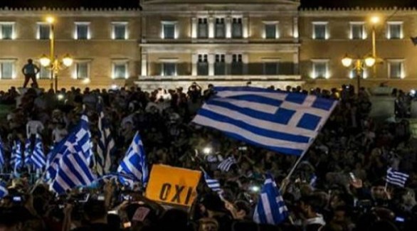 محتجون يونانيون على سياسة التقشف (أرشيف)