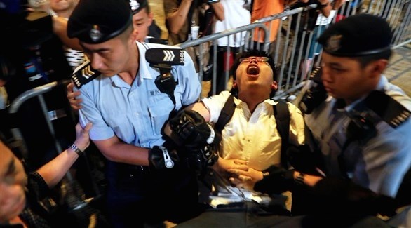 اعتقال جوشوا وونغ (أرشيف)