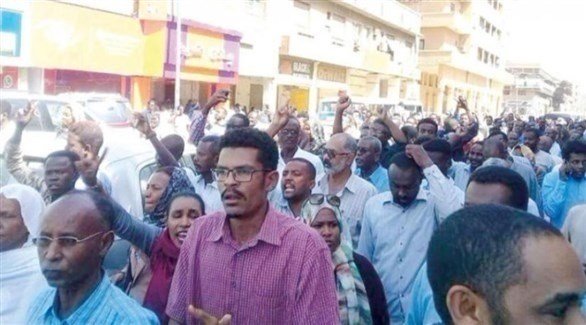 تواصل الاحتجاجات في السودان (تويتر)