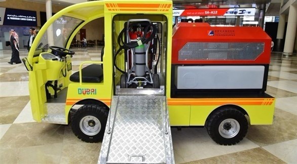 سيارة الإطفاء الصديقة للبيئة (من المصدر) 