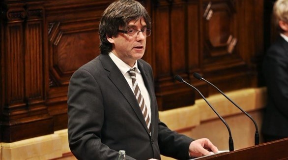 رئيس إقليم كاتالونيا المقال كارليس بوغديمون (أرشيف)