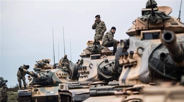 تعزيزات تركية على الحدود مع سوريا.(أرشيف)