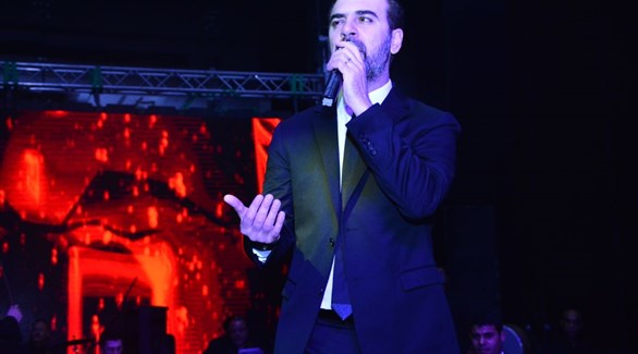 وائل جسار يتألق في حفله بعيد الحب (المصدر)