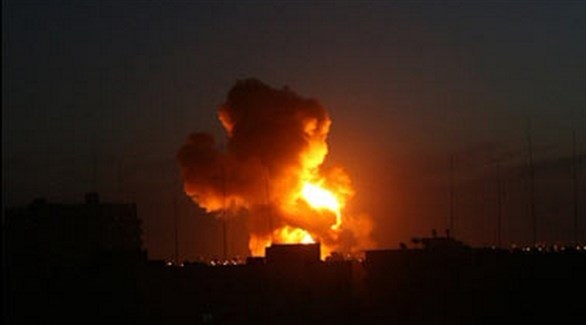 آثار قصف في غزة (أرشيف)
