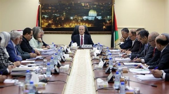 الحكومة الفلسطينية برئاسة رامي الحمدالله (أرشيف)