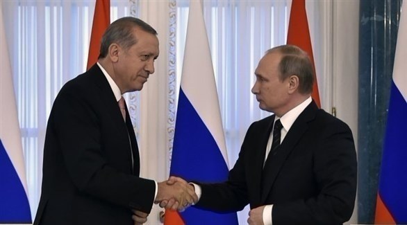 الرئيسان الروسي بوتين والتركي أردوغان (أرشيف)