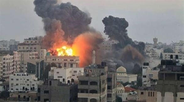 نيران القصف في غزة (أرشيف)