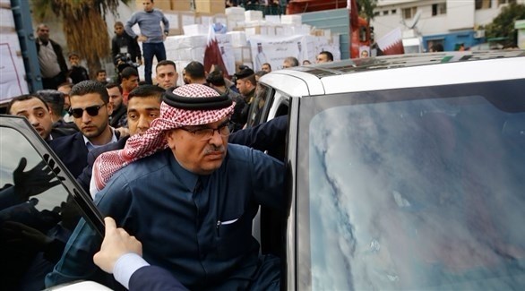 فلسطينيون غاضبون يطردون مندوب قطر في غزة (أرشيف)