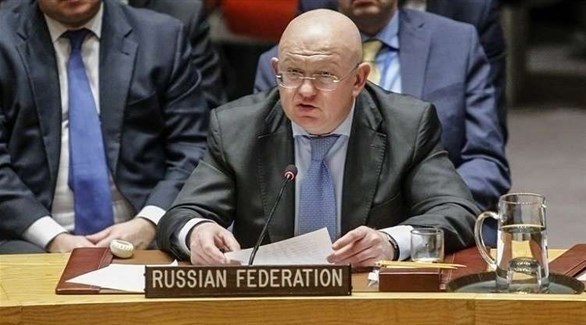 السفير الروسي لدى الأمم المتحدة فاسيلي نيبنزيا (أرشيف)