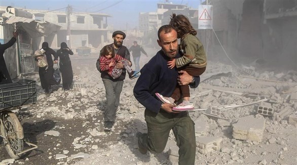 دمار جراء القصف في سوريا (أرشيف)