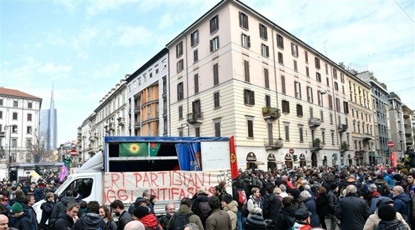 تظاهرة ضد الفاشية في إيطاليا (أرشيف)
