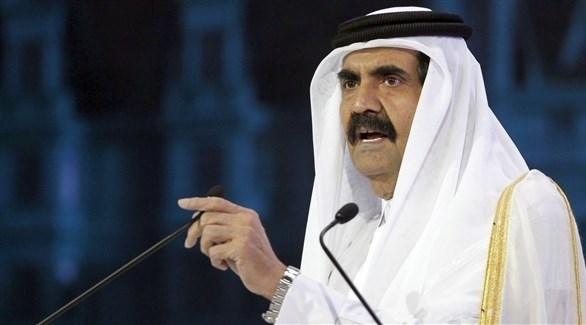 أمير قطر السابق حمد بن جاسم آل ثاني (أرشيف)