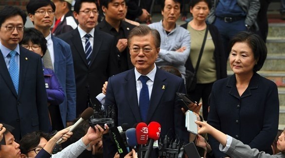 الرئيس الكوري الجنوبي مون جاي إن (أرشيف)