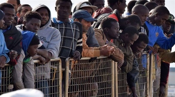 مهاجرون أفارقة في ليبيا (أرشيف)
