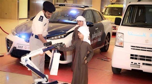 شرطة أبوظبي في شهر الإمارات للابتكار (وام)