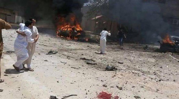 انفجار سابق في ليبيا (أرشيف)