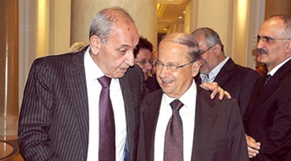 الرئيس اللبناني ميشال عون ورئيس البرلمان نبيه بري.(أرشيف)