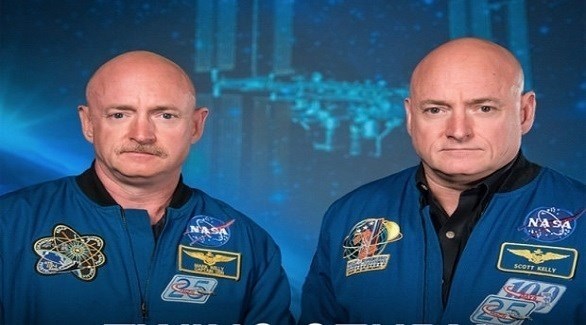 رائد الفضاء سكوت وشقيقه التوأم مارك (ديلي ستار)