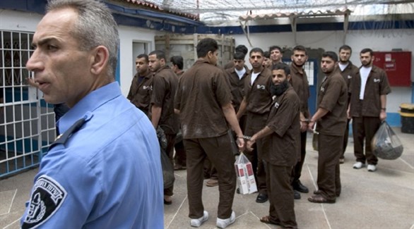 أسرى فلسطينيون في سجن إسرائيلي(أرشيف)