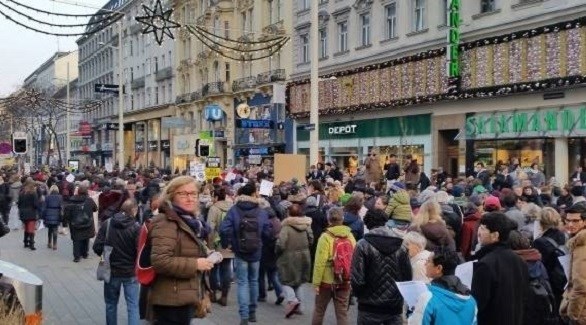 مظاهرات في النمسا ضد العنصرية (أرشيف)