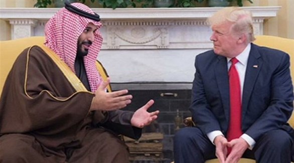 ولي العهد السعودي محمد بن سلمان والرئيس الأمريكي دونالد ترامب (أرشيف)