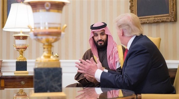 ولي العهد السعودي الأمير محمد بن سلمان والرئيس الأمريكي دونالد ترامب (أرشييف)