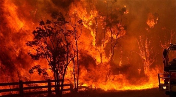 حريق سابق في أستراليا (أرشيف)