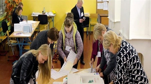 مراقبين على الانتخابات الروسية من منظمة الامن والتعاون في أوروبا(أ ف ب)