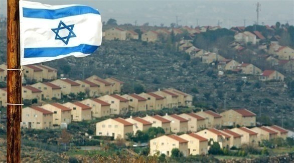 علم إسرائيلي في إحدى المستوطنات في الضفة الغربية (أرشييف)
