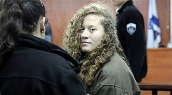 الطفلة الفلسطينية المعتقلة عهد التميمي (أرشيف)