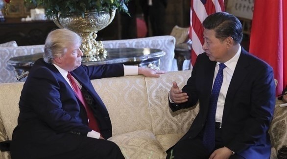 الرئيس الأمريكي دونالد ترامب والرئيس الصيني شي جين بينغ (AFP)