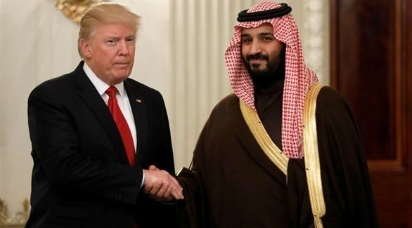 ولي العهد السعودي الأمير محمد بن سلمان ورئيس أمريكا دونالد ترامب (أرشيف)
