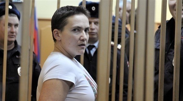 البطلة الأوكرانية السابقة ناديا سافتشينكو (أرشيف)