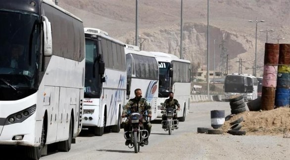 إجلاء مقاتلين ومدنيين من الغوطة الشرقية (أرشيف)