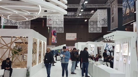 جناح الإمارات في معرض باريس الدولي للكتاب 2018 (أرشيف)