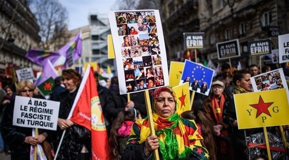 مظاهرات في باريس ضد التدخل التركي بعفرين (أرشيف)