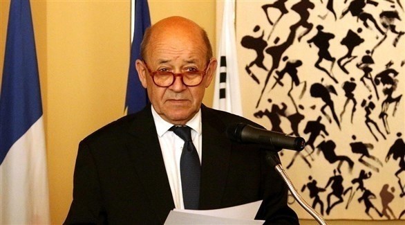 وزير الخارجية الفرنسي جان إيف لودريان (أرشيف)
