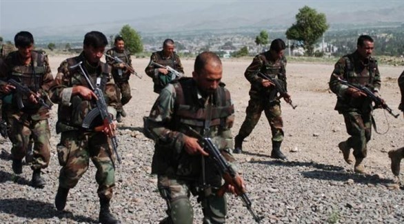 عناصر من الأمن الأفغاني (أ ف ب)