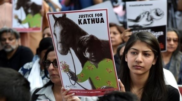 آلاف الناشطين في نيودلهي يتظاهرون احتجاجاً على واقعتي اغتصاب طفلتين مسلمتين (أرشيف)