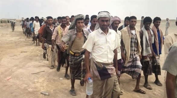 التحاق اليمنيين بقوات المقاومة الوطنية (وام)