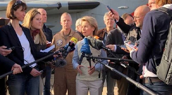 وزيرة الدفاع الألمانية أورزولا فون ديرلاين (أرشيف)