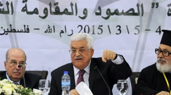 الرئيس الفلسطيني في إحدى اجتماعات المجلس الوطني(أرشيف)