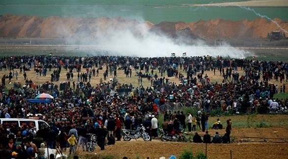 مسيرة العودة في غزة (أرشيف)