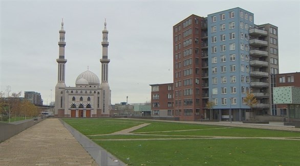 مسجد مولت بناءه قطر في هولندا.(أرشيف)