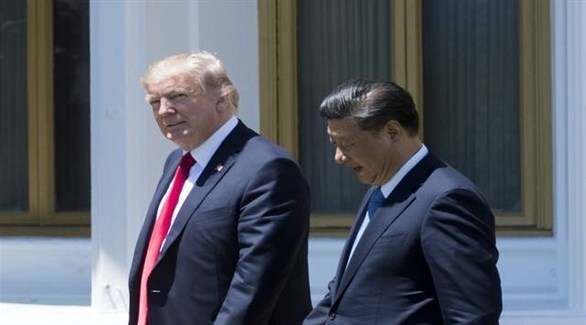 الرئيس الأمريكي دونالد ترامب ونظيره الصيني  شي جين بينيغ (أرشيف)