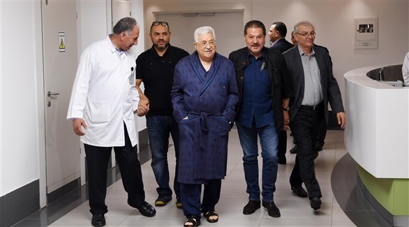 الرئيس الفلسطيني محمود عباس في المستشفى الإستشاري الخاص(أرشيف)