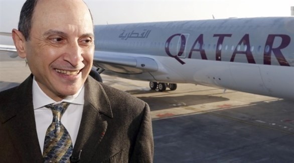 أكبر الباكر، الرئيس التنفيذي لشركة الخطوط الجوية القطرية.(أرشيف)