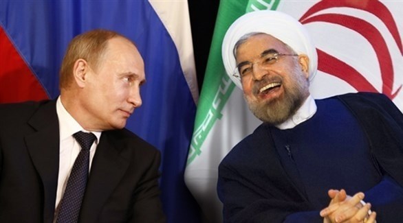 الرئيسان الإيراني حسن روحاني والروسي فلاديمير بوتين (أرشيف)