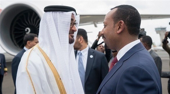رئيس الوزراء الإثيوبي الدكتور أبي أحمد يستقبل الشيخ محمد بن زايد في أديس أبابا (وام)