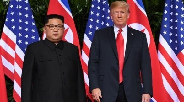 الرئيس الأمريكي دونالد ترامب والزعيم الكوري الشمالي كيم جونغ أون (أرشيف)